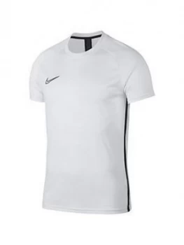 Image of Nike Academy Dry T-Shirt - White, Size S, Men