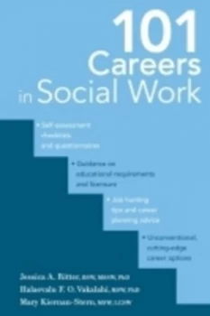 Image of 101 Careers in Social Work by Jessica Ritter Paperback