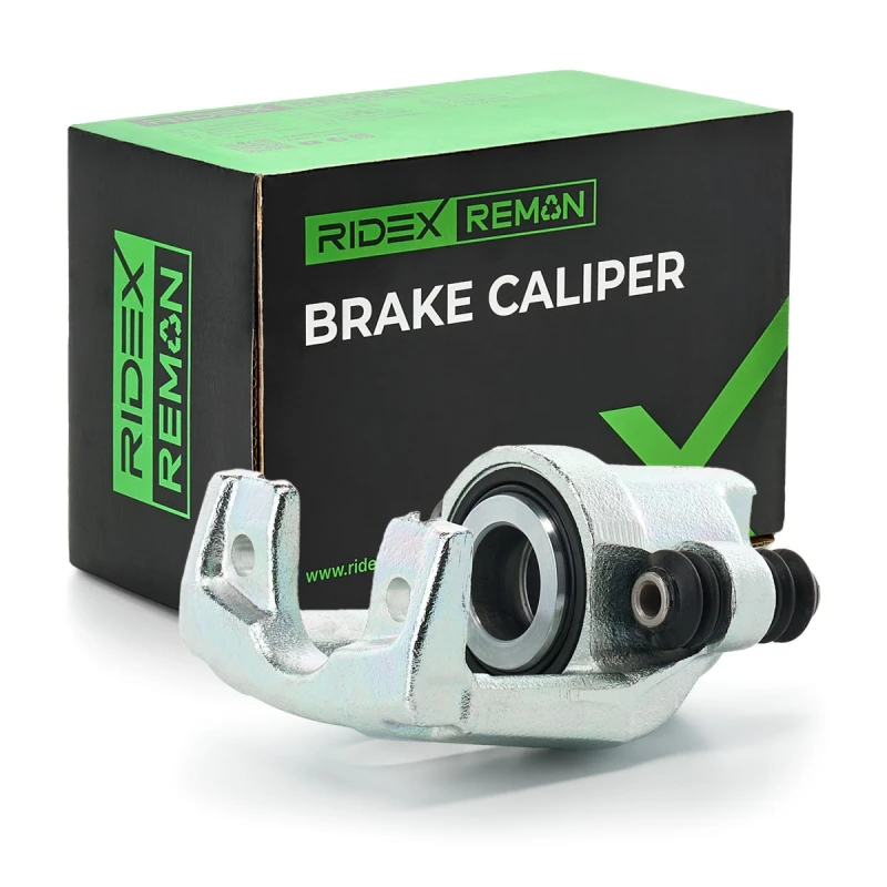 Image of RIDEX REMAN 78B0977R Brake caliper Rear Axle, with holding frame Brake Caliper (78)