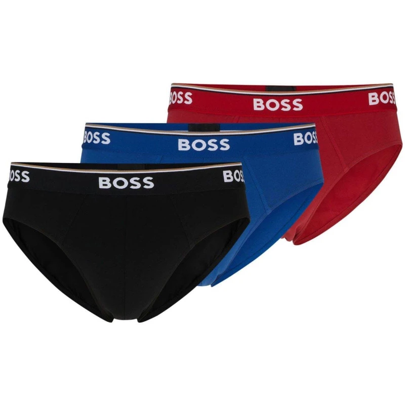 Image of Boss 3 Pack of Power Briefs Various male M