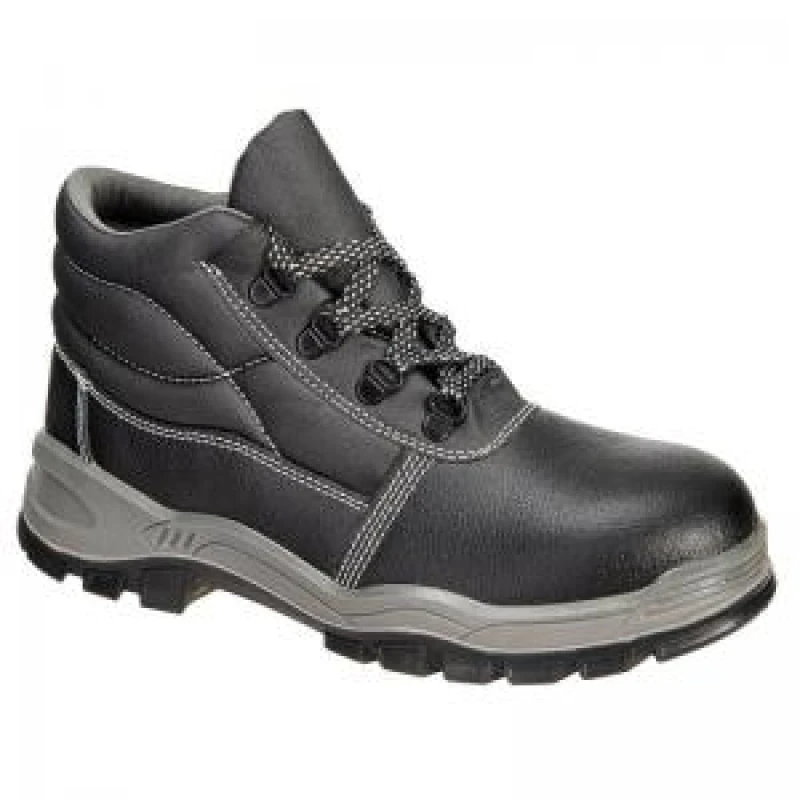 Image of Portwest S3 Kumo Steel Toe Cap Safety Boots FW23BKR40 Colour: Black