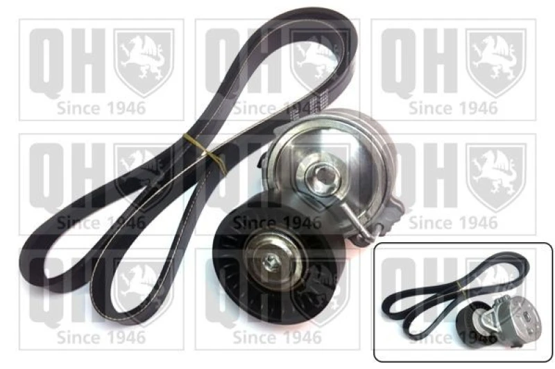 Image of QUINTON HAZELL V-Ribbed Belt Set QUINTON HAZELL QDK91