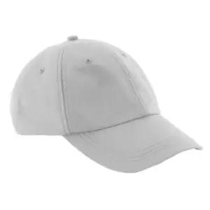 image of Beechfield Unisex Outdoor Waterproof 6 Panel Baseball Cap (Pack of 2) (One Size) (Light Grey)