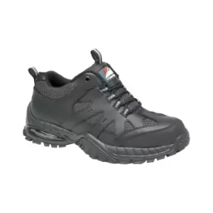 image of 4041 Air Bubble Black Safety Trainers - Size 10