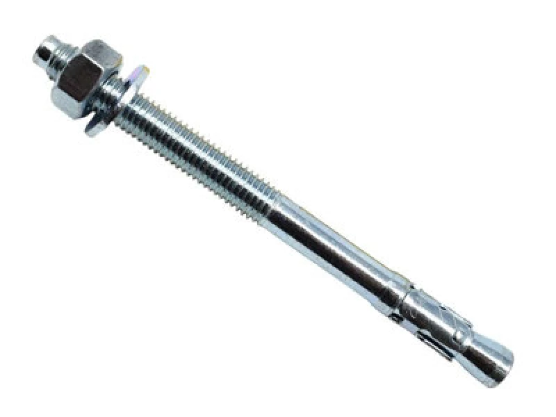 Image of Masonmate 0841Eta580150 Zinc Plated Through Bolt M12 X 150mm 25 Mamtbzm1210