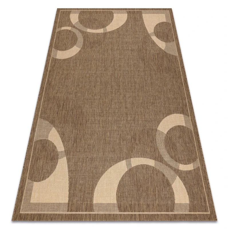 Image of RugsX Floorlux Rug in Brown Size: 120cm x 170cm Brown Unisex 120cm x 170 cm