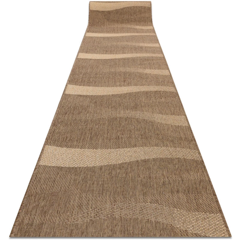 Image of RUGSX Sizal Floorlux Runner Brown unisex