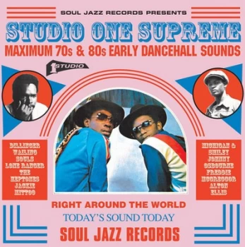 Image of Studio One Supreme Maximum 70s & 80s Early Dancehall Sounds by Various Artists CD Album