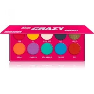 image of Makeup Obsession Be Crazy About Eyeshadow Palette 10 x 1.30 g