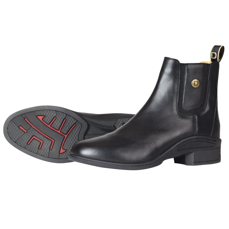 Image of Dublin Dublin Rapture Leather Jodhpur Boots in Black Size: 3 Black 3 Unisex 5059699425774