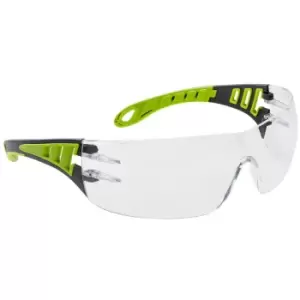 Image of Portwest - PS12CLR - sz Tech Look Spectacle - Clear - Clear