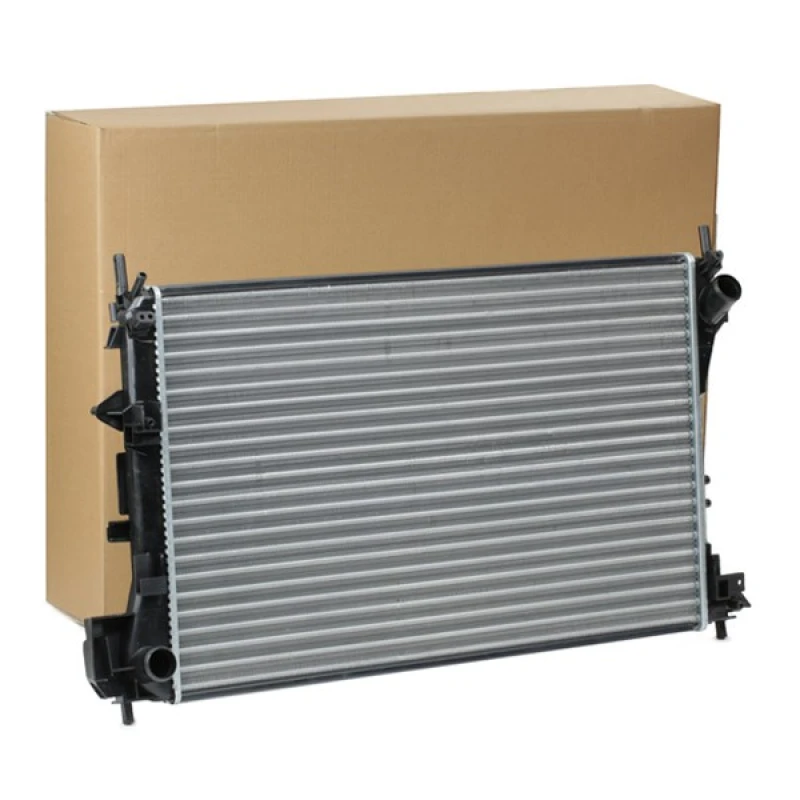 Image of RIDEX 470R0213 Engine radiator Aluminium, Mechanically jointed cooling fins, without frame Radiator,engine cooling (470)