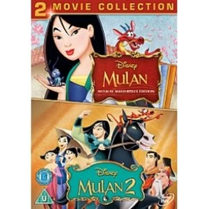 image of Mulan Collection - Mulan Musical Masterpiece/ Mulan 2 DVD