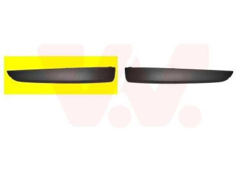 Image of VAN WEZEL Bumper cover VAN WEZEL 3792582