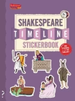Image of shakespeare timeline stickerbook see all the plays of shakespeare being per