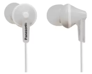 Image of Panasonic RP-HJE125E-W Ergofit In Ear Earphones