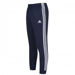 adidas 3 Stripe Fleece Pants Mens - Navy/White