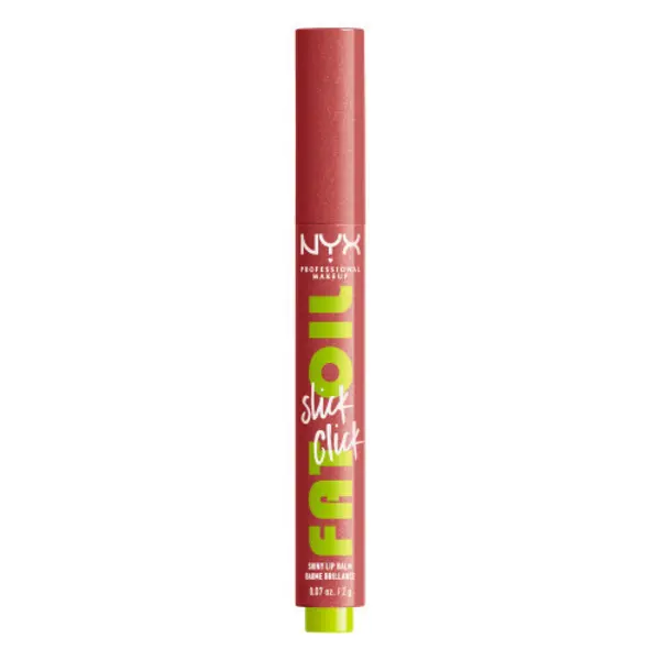 Image of NYX Professional Makeup Fat Oil Slick Click Pigmented Lip Balm 03 No Filter Needed