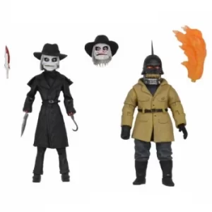 image of NECA Puppet Master 1/10 Scale Action Figure Ultimate Blade & Torch 2 Pack