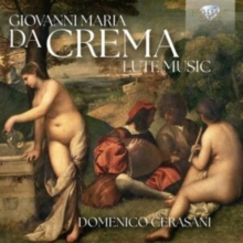 Image of Giovanni Maria Da Crema: Lute Music CD / Album