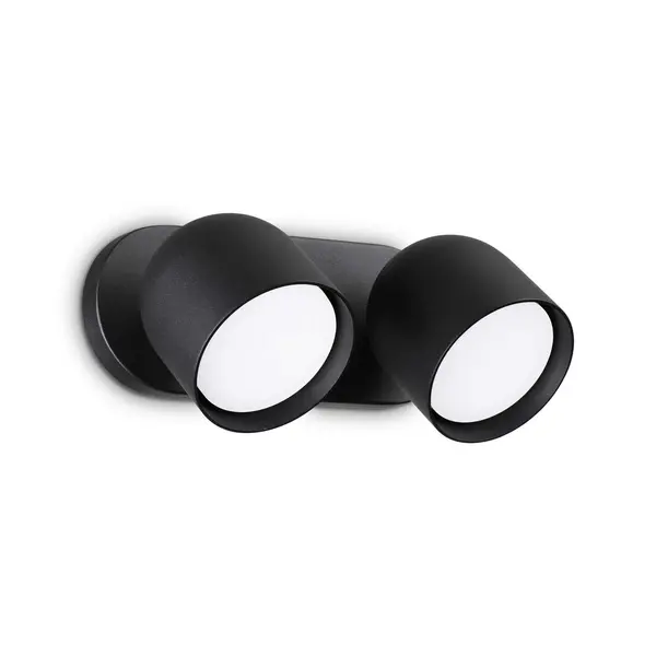 Image of Dodo 2 Light Twin Ceiling Spotlight Black