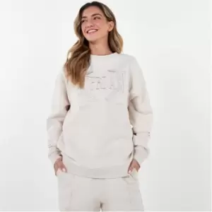 Image of Everlast Laurel Crew Neck Sweatshirt - Beige