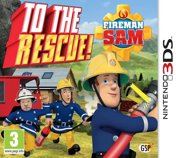 Image of Fireman Sam To The Rescue Nintendo 3DS Game