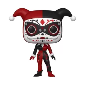 image of Dia de los DC POP! Heroes Vinyl Figure Harley 9 cm