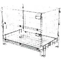 Image of GPC Pallet FEMP0812 Silver D x W 1200 mm