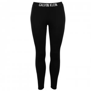 image of Calvin Klein Performance Calvin Performance Logo Band Leggings - Black