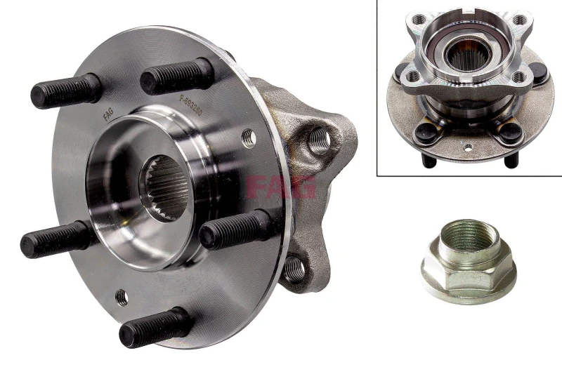 Image of Wheel bearing kit FAG 713 6159 20