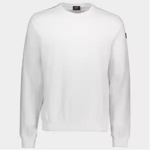 image of Paul And Shark Long Sleeved Sweatshirt - White