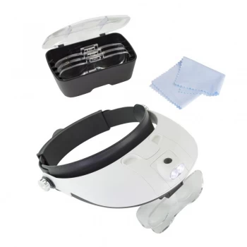 Image of Lightcraft Pro LED Headband Magnifier - LC1766