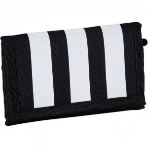 adidas Essentials 3-Stripes Wallet - Black/White