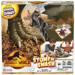 image of Jurassic World Dominion Stomp N Smash Board Game