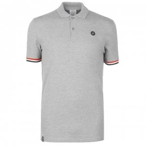 image of Jack and Jones Jack Jorstan Polo Mens - Lt Grey Mel