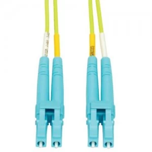 Image of Tripp Lite LC to LC Multimode Duplex Fiber Optics Patch Cable 1 Meter