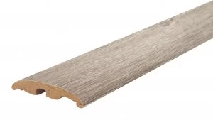 Wickes Novara Grey Laminate Flooring Threshold Bar