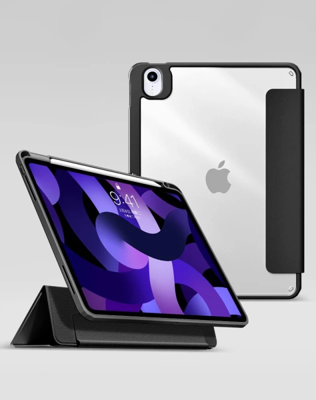 Image of eSTUFF ES68202151-BULK tablet case 27.7cm (10.9") Folio Black