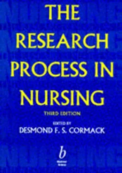 Image of The Research Process in Nursing by Desmond F. S. Cormack Paperback