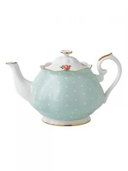 image of Royal Albert Polka rose teapot