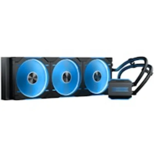 Image of Phanteks Glacier One 420D30 Black RGB All In One CPU Water Cooler - 420mm