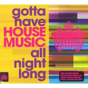 image of Various Artists - Gotta Have House Music All Night Long CD