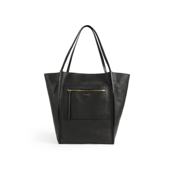 image of Ted Baker Cammila Zip Detail Large Shopper - BLACK