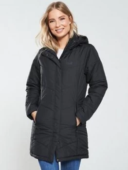 Image of Jack Wolfskin Svalbard Jacket - Black, Size S, Women