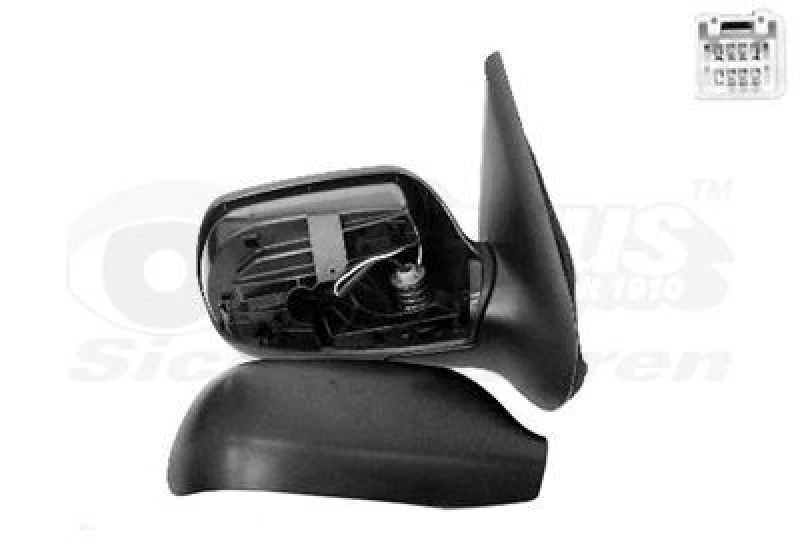 Image of VAN WEZEL Wing mirror VAN WEZEL 2740808