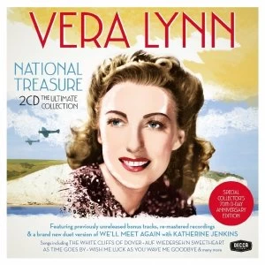 image of Vera Lynn National Treasure The Ultimate Collection Double CD