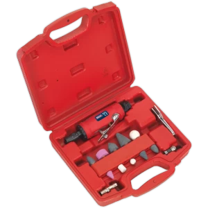 Image of Sealey GSA67 13 Piece Air Die Grinder Kit