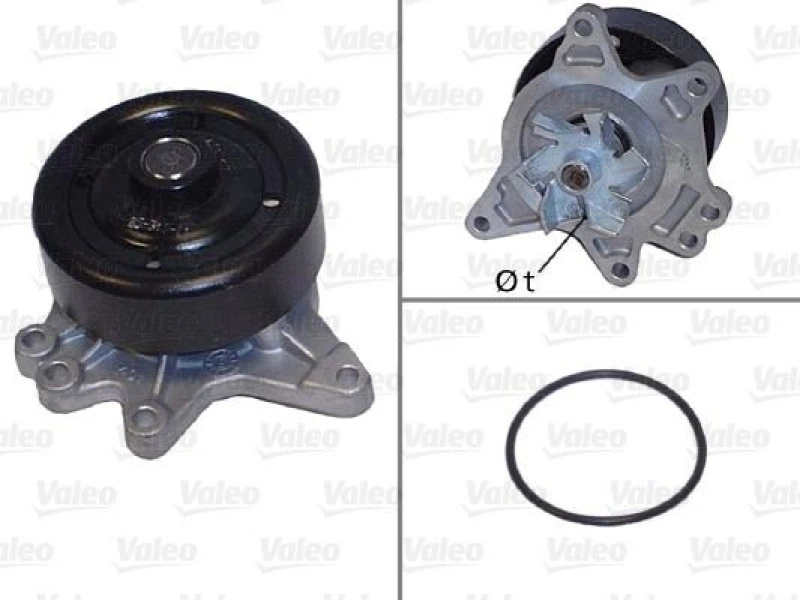Image of Water pump VALEO 506844