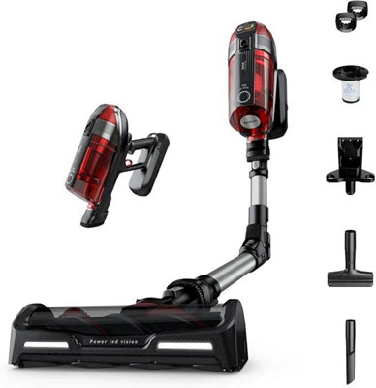 Image of Tefal X-Force Flex 12.60 Car Cordless Stick Vacuum Cleaner Ty98A1Go Black And Red
